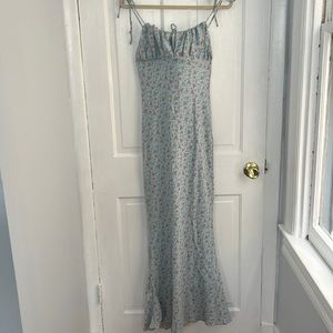 NWT fitted floral maxi